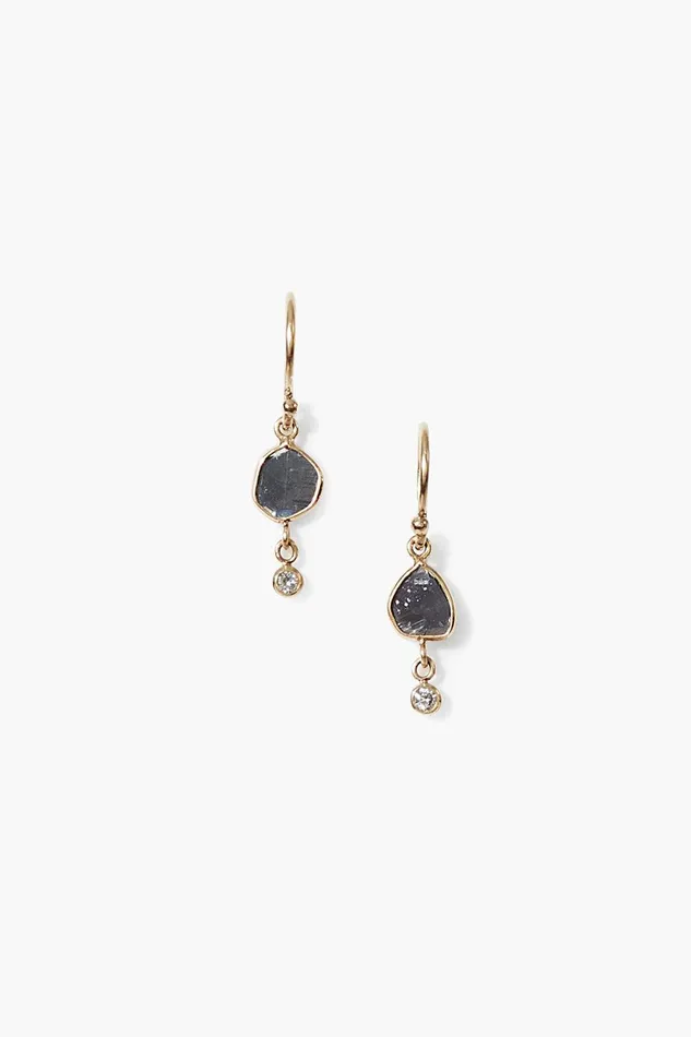 14k Annalise Earrings Black Diamond Women Chan Luu 14k Fine