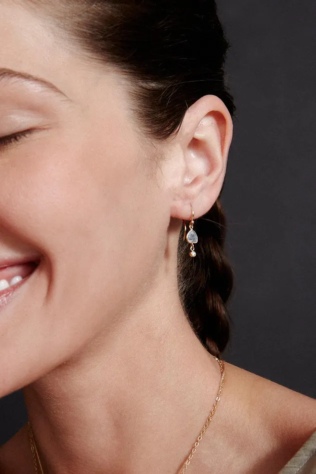 14k Annalise Earrings Black Diamond Women Chan Luu 14k Fine