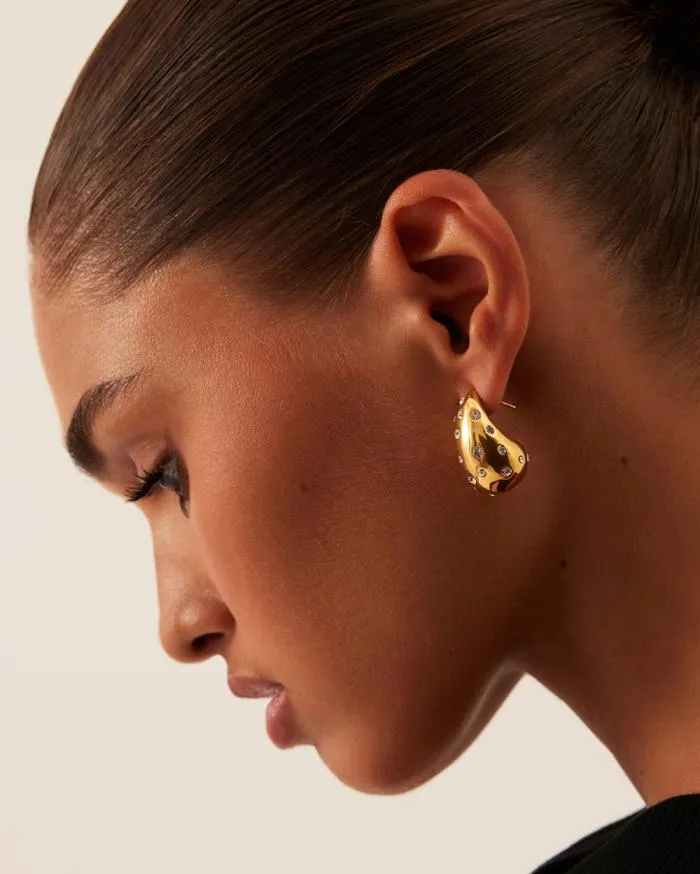 Accessories Billini Jewellery GIO EARRING GOLDSILVER DIAMANTE
