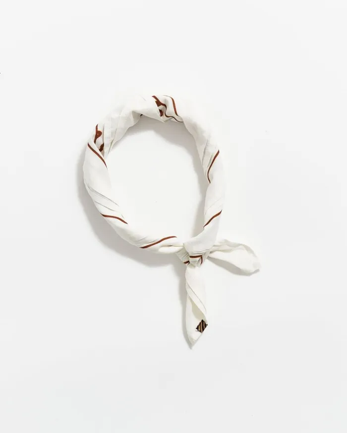 Accessories Men Billy Reid Climb Bandana Whisper White