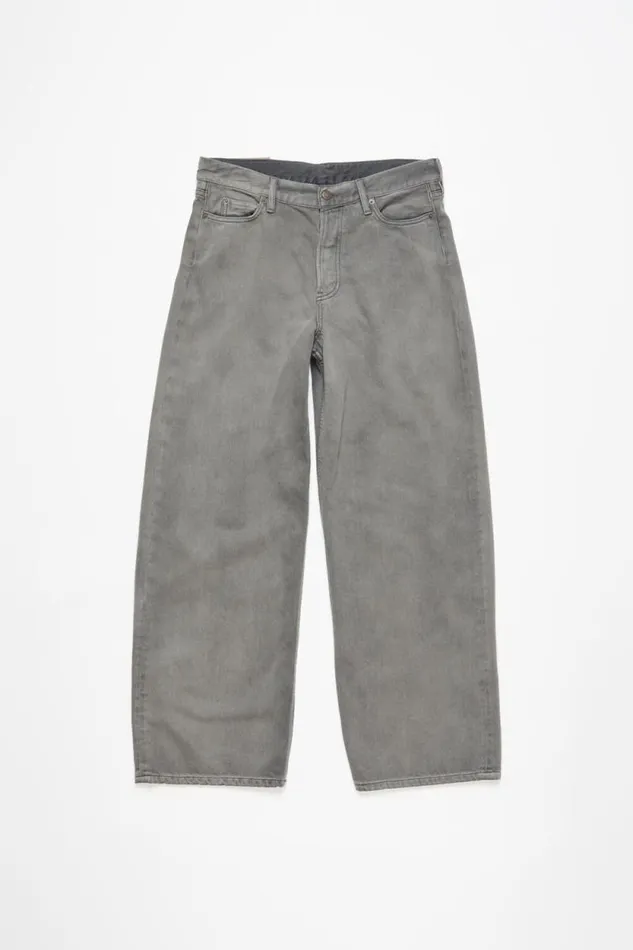 Acne Studios Baggy Fit Jeans 8211 1981F Anthracite Grey Women Jeans Acne Studios Baggy Fit Jeans 8211 1981F Anthracite Grey Women Jeans