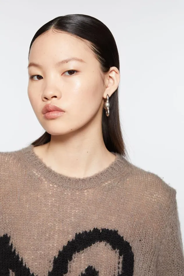 Acne Studios Chain Earrings Antique Silver Men Jewellery Acne Studios Chain Earrings Antique Silver Men Jewellery