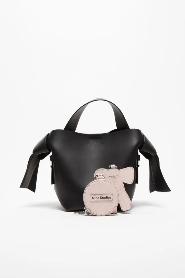Acne Studios Coin Wallet And Bow Mirror Pastel Pink Women Small Leather Goods Acne Studios Coin Wallet And Bow Mirror Pastel Pink Women Small Leather Goods