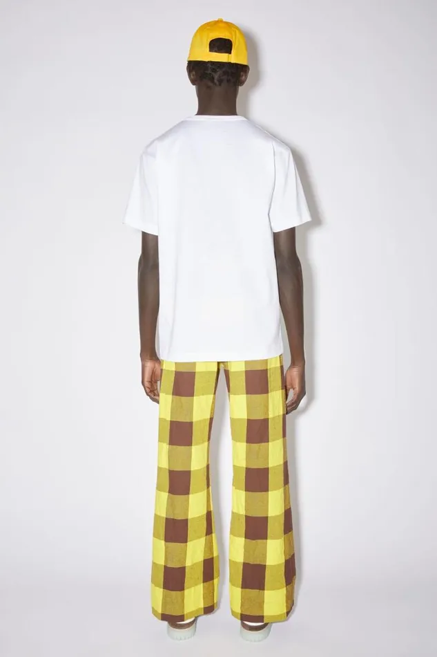 Acne Studios Crew Neck Tshirt 8211 Regular Fit Optic White Women Tshirts Acne Studios Crew Neck Tshirt 8211 Regular Fit Optic White Women Tshirts