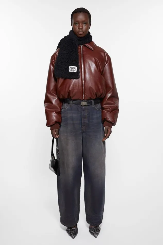 Acne Studios Engraved Logo Leather Belt Black Men Belts Acne Studios Engraved Logo Leather Belt Black Men Belts