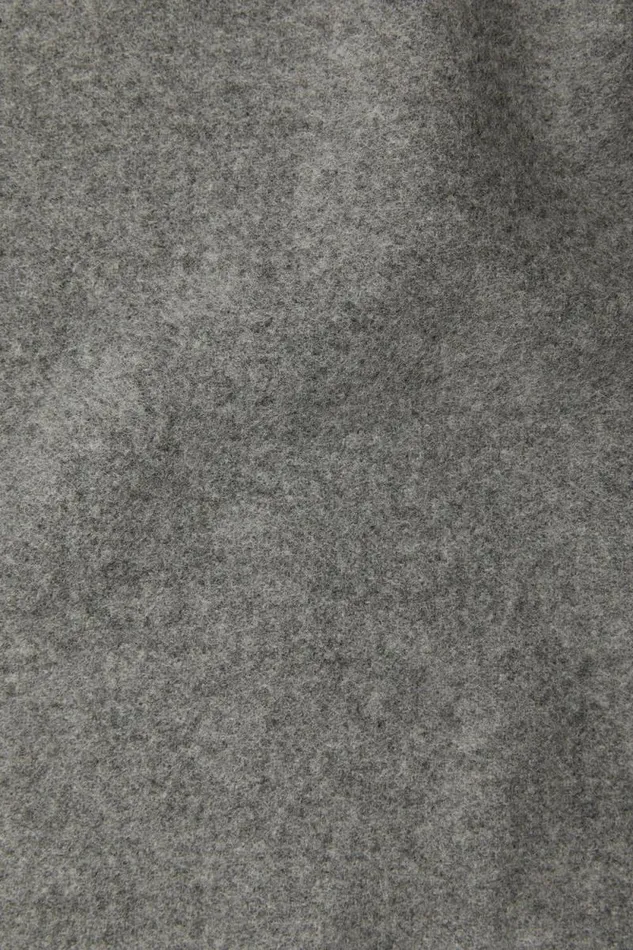 Acne Studios Fringe Wool Scarf 8211 Skinny Grey Melange Men Scarves Acne Studios Fringe Wool Scarf 8211 Skinny Grey Melange Men Scarves