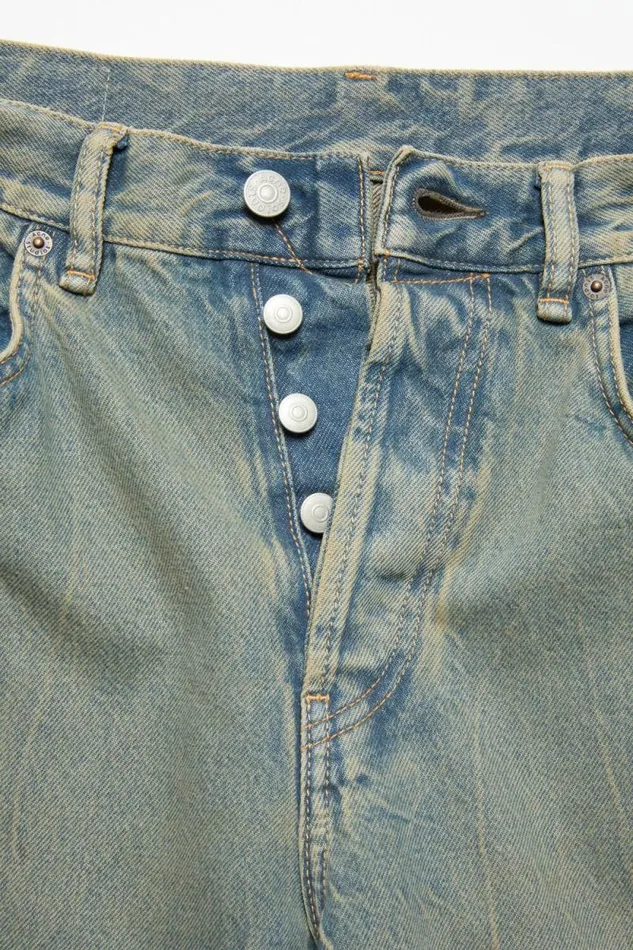 Acne Studios Loose Fit Jeans 8211 2021F Bluebeige Women Jeans Acne Studios Loose Fit Jeans 8211 2021F Bluebeige Women Jeans
