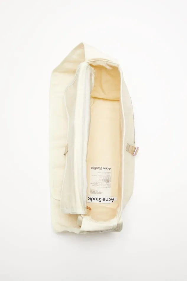Acne Studios Messenger Bag Cream Beigebeige Men Bags Acne Studios Messenger Bag Cream Beigebeige Men Bags