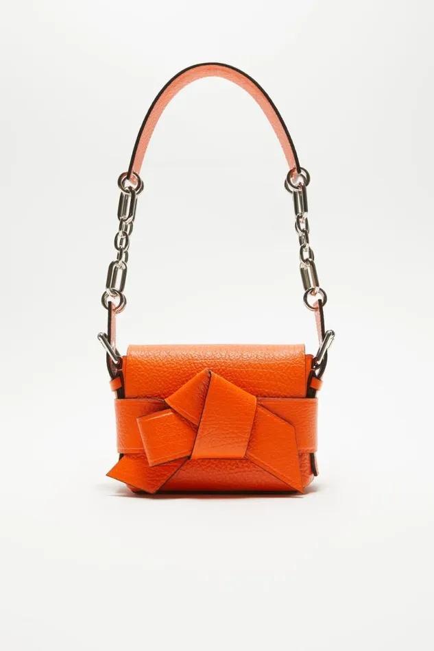 Acne Studios Musubi Shoulder Bag Bright Orange Men Bags