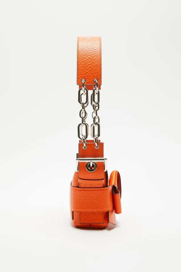 Acne Studios Musubi Shoulder Bag Bright Orange Men Bags Acne Studios Musubi Shoulder Bag Bright Orange Men Bags