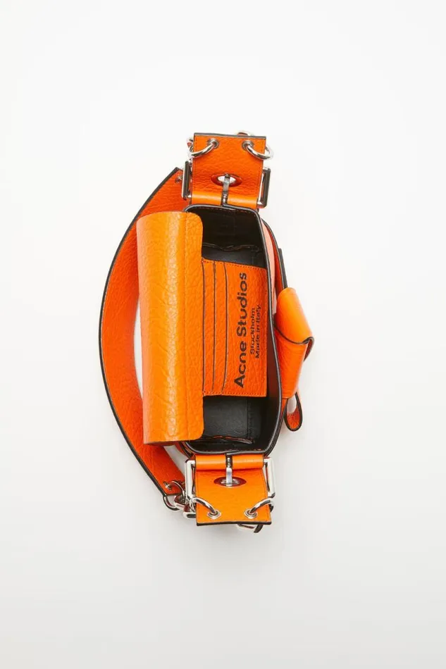 Acne Studios Musubi Shoulder Bag Bright Orange Men Bags Acne Studios Musubi Shoulder Bag Bright Orange Men Bags