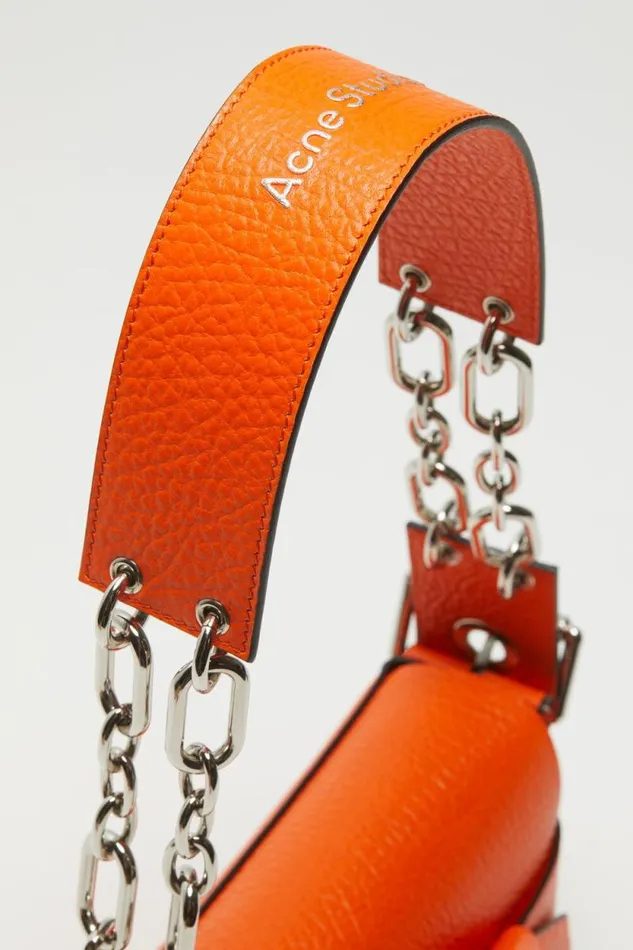 Acne Studios Musubi Shoulder Bag Bright Orange Men Bags Acne Studios Musubi Shoulder Bag Bright Orange Men Bags