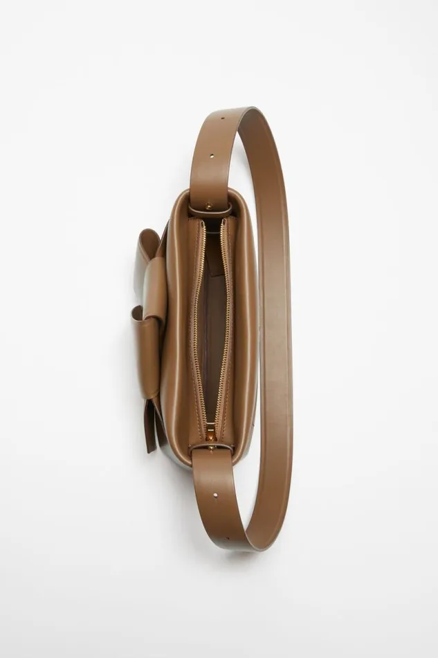 Acne Studios Musubi Shoulder Bag Camel Brown Women Bags Acne Studios Musubi Shoulder Bag Camel Brown Women Bags