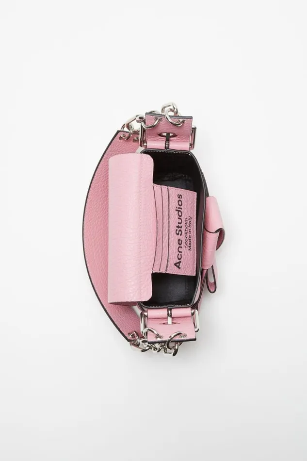 Acne Studios Musubi Shoulder Bag Rose Pink Men Bags Acne Studios Musubi Shoulder Bag Rose Pink Men Bags