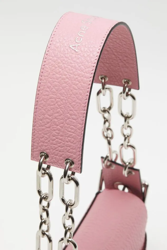 Acne Studios Musubi Shoulder Bag Rose Pink Men Bags Acne Studios Musubi Shoulder Bag Rose Pink Men Bags