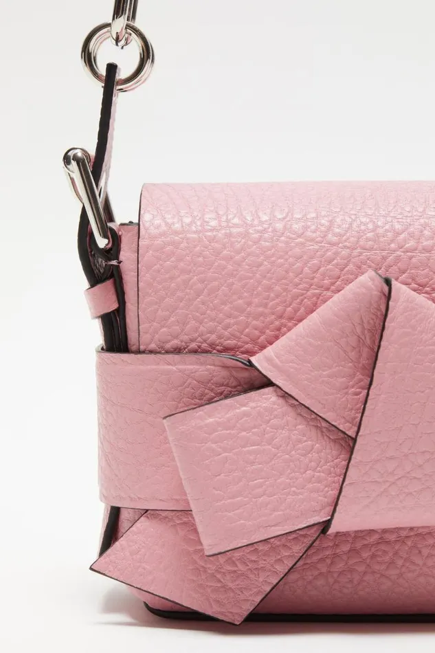 Acne Studios Musubi Shoulder Bag Rose Pink Men Bags Acne Studios Musubi Shoulder Bag Rose Pink Men Bags