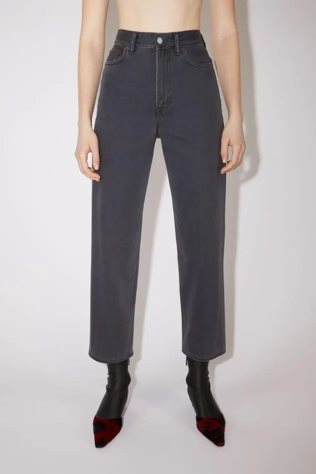 Acne Studios Relaxed Fit Jeans 1993 Dark Grey Women Jeans
