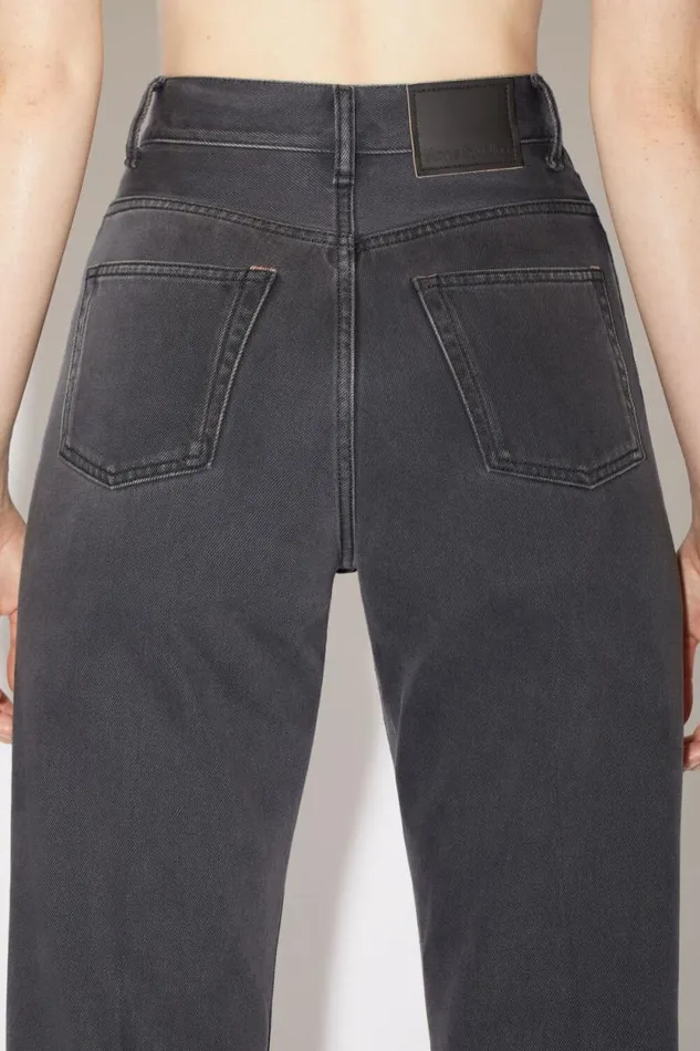 Acne Studios Relaxed Fit Jeans 1993 Dark Grey Women Jeans Acne Studios Relaxed Fit Jeans 1993 Dark Grey Women Jeans