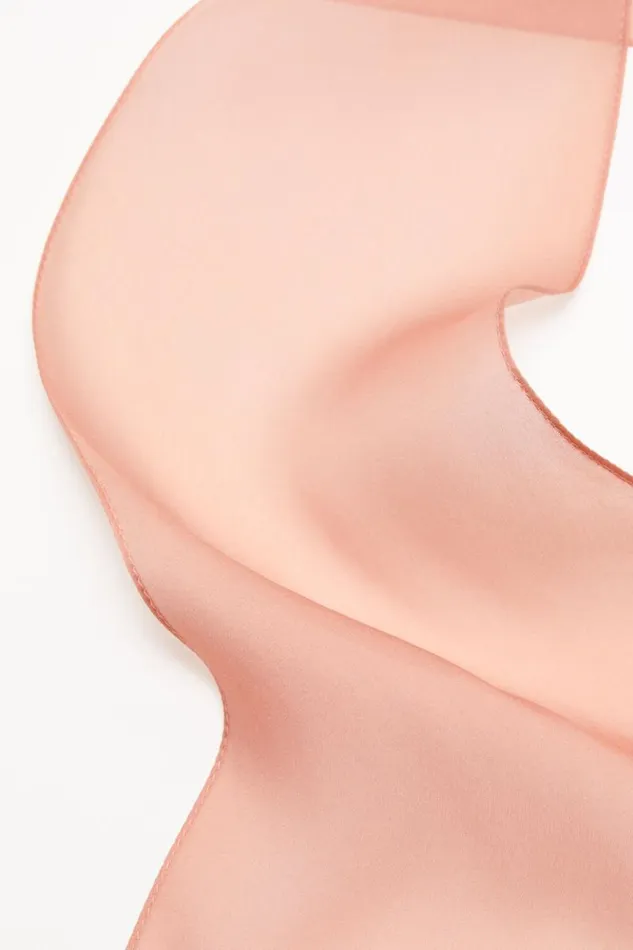 Acne Studios Silk Scarf Rose Pink Men Scarves Acne Studios Silk Scarf Rose Pink Men Scarves