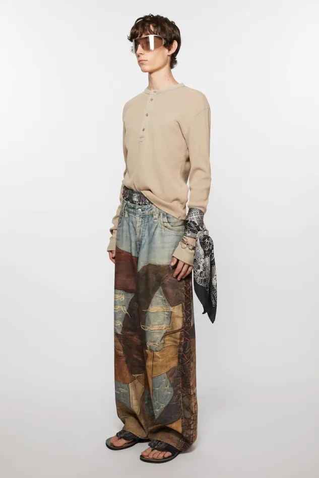 Acne Studios Silk Square Scarf Black Men Scarves Acne Studios Silk Square Scarf Black Men Scarves