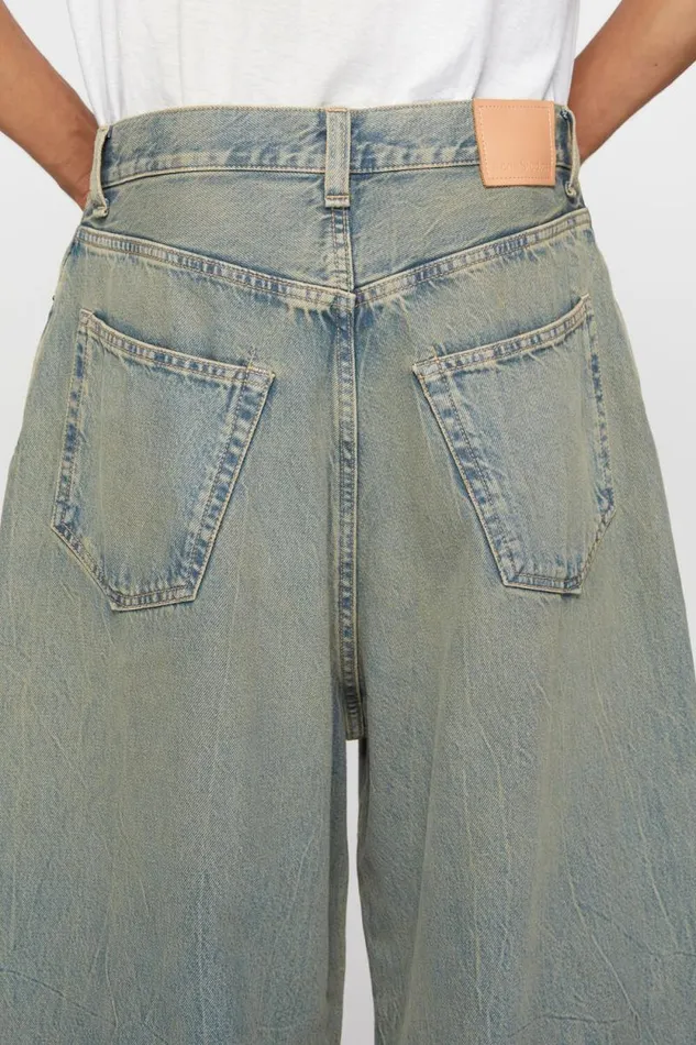 Acne Studios Super Baggy Fit Jeans 8211 2023M Bluebeige Men Jeans Acne Studios Super Baggy Fit Jeans 8211 2023M Bluebeige Men Jeans