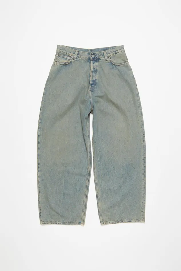Acne Studios Super Baggy Fit Jeans 8211 2023M Bluebeige Men Jeans Acne Studios Super Baggy Fit Jeans 8211 2023M Bluebeige Men Jeans
