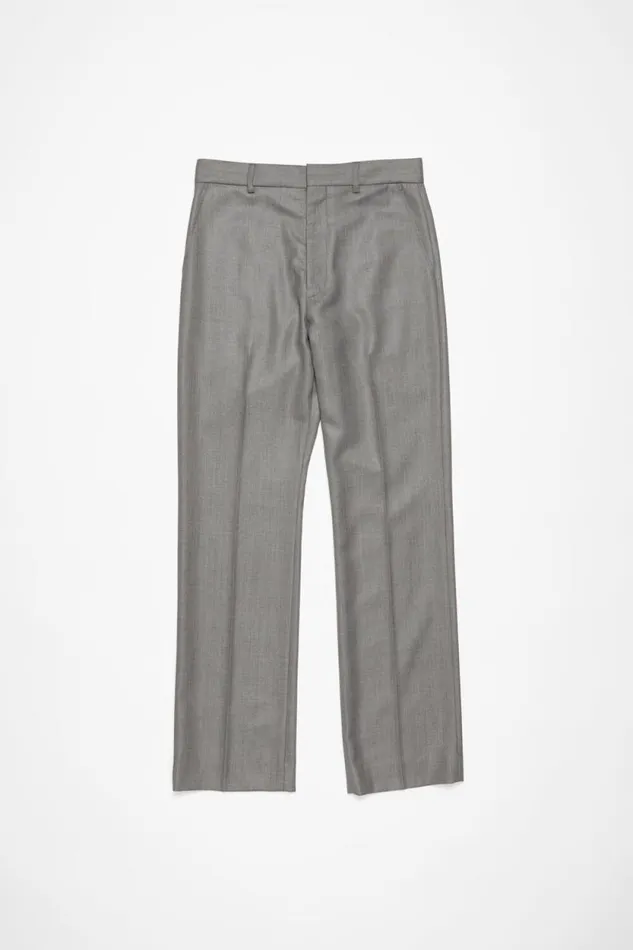Acne Studios Tailored Trousers Vintage Grey Melange Men Trousers Acne Studios Tailored Trousers Vintage Grey Melange Men Trousers