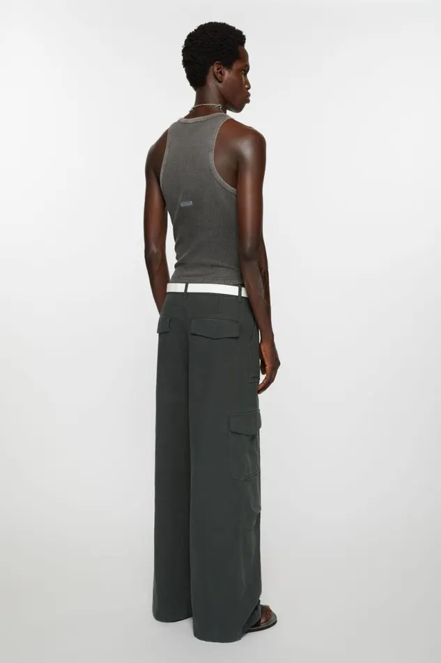 Acne Studios Twill Trousers Dark Grey Men Trousers Acne Studios Twill Trousers Dark Grey Men Trousers