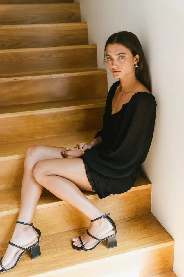 Adia Mini Dress In Black 8211 FINAL SALE Black Women Bohme Dresses