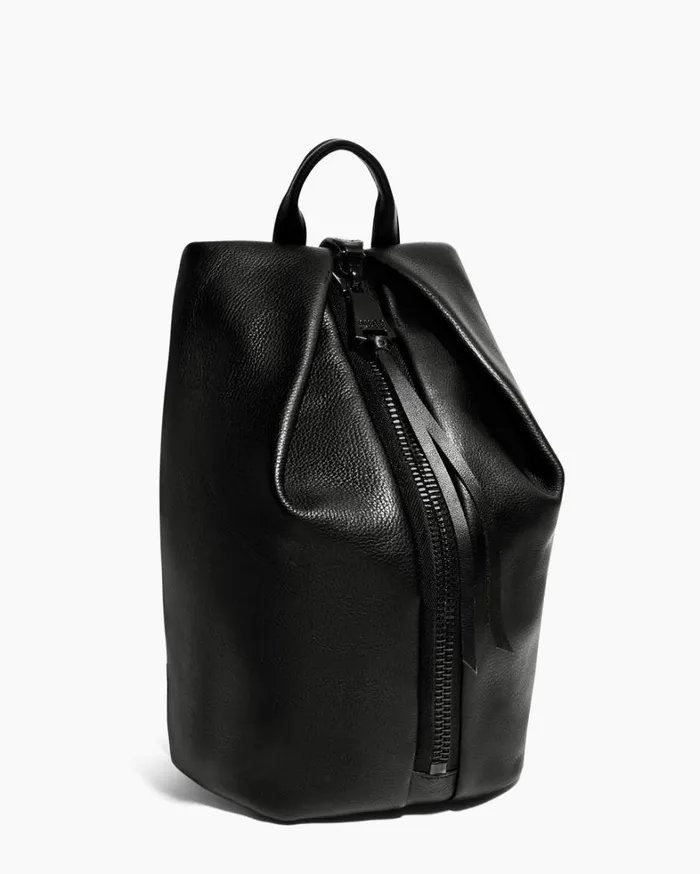 Aimee Kestenberg Backpacks Women Tamitha Backpack Black With Shiny Black Hardware