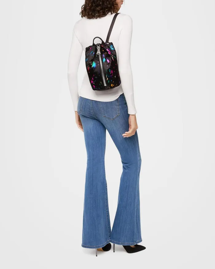 Aimee Kestenberg Backpacks Women Tamitha Novelty Mini Backpack Rainbow Haircalf
