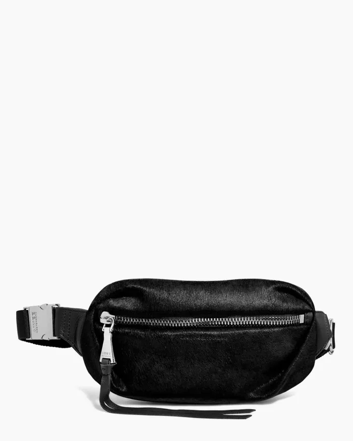 Aimee Kestenberg Bum Bags and Belt Bags Women Milan Bum Bag Black Haircalf