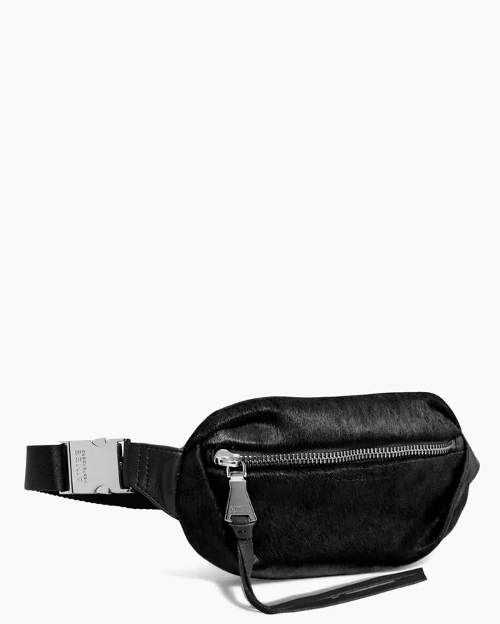 Aimee Kestenberg Bum Bags and Belt Bags Women Milan Bum Bag Black Haircalf