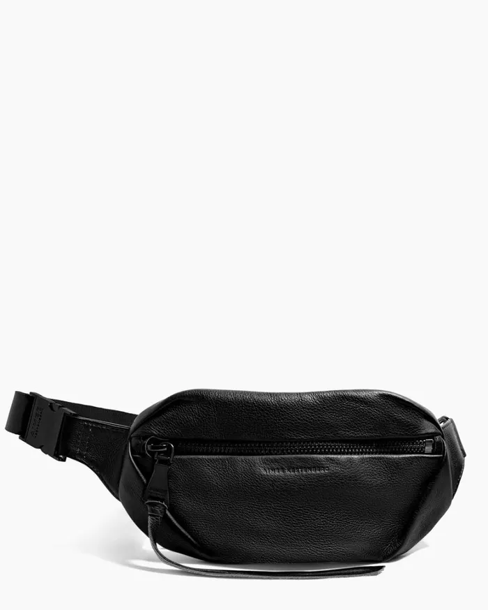 Aimee Kestenberg Bum Bags and Belt Bags Women Milan Bum Bag Black With Black Hardware