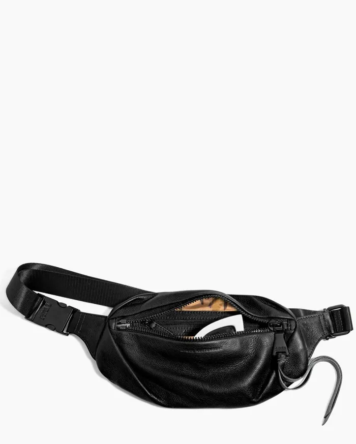 Aimee Kestenberg Bum Bags and Belt Bags Women Milan Bum Bag Black With Black Hardware