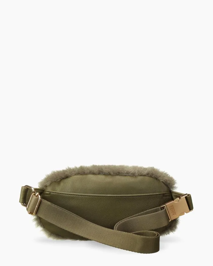 Aimee Kestenberg Bum Bags and Belt Bags Women Milan Bum Bag Kelp Shearling