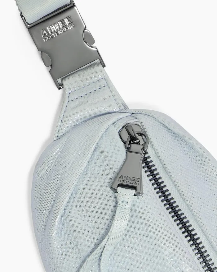 Aimee Kestenberg Bum Bags and Belt Bags Women Milan Novelty Bum Bag Mystic Metallic Blue