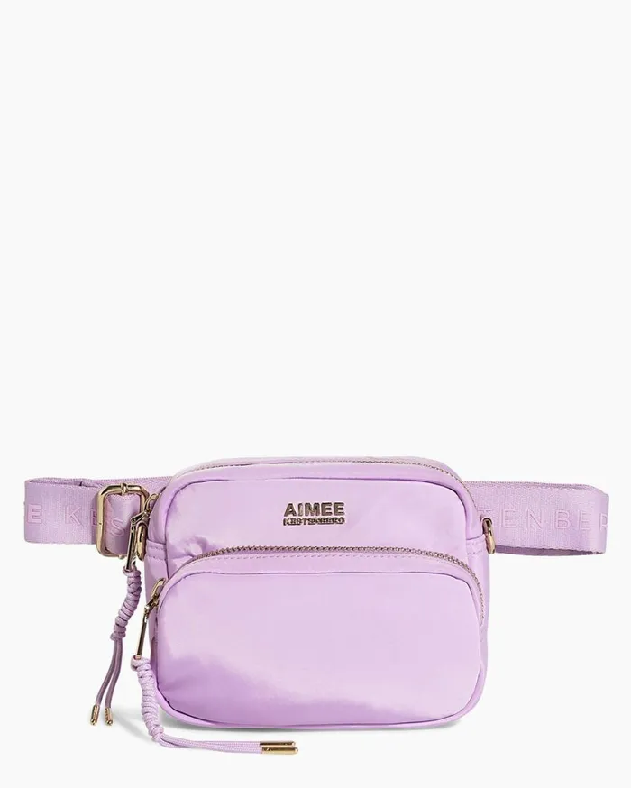 Aimee Kestenberg Crossbody Bags Women Nylon Camera Crossbody Lilac