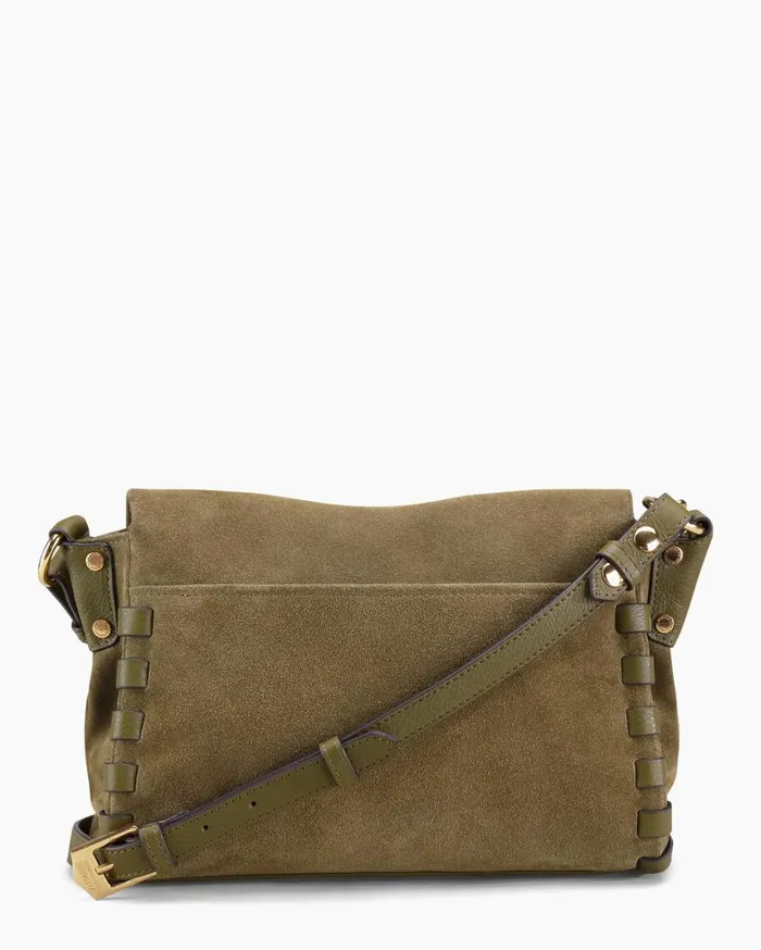 Aimee Kestenberg Crossbody Bags Women Zen Convertible Crossbody Kelp Suede