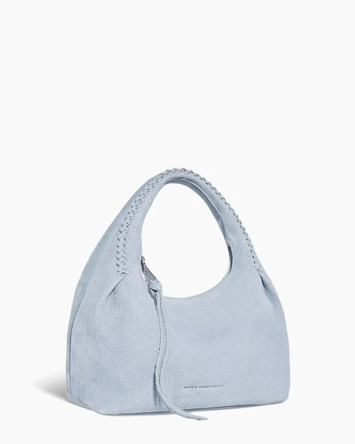 Aimee Kestenberg Satchels Women Aura Handheld Breeze Blue Nubuck