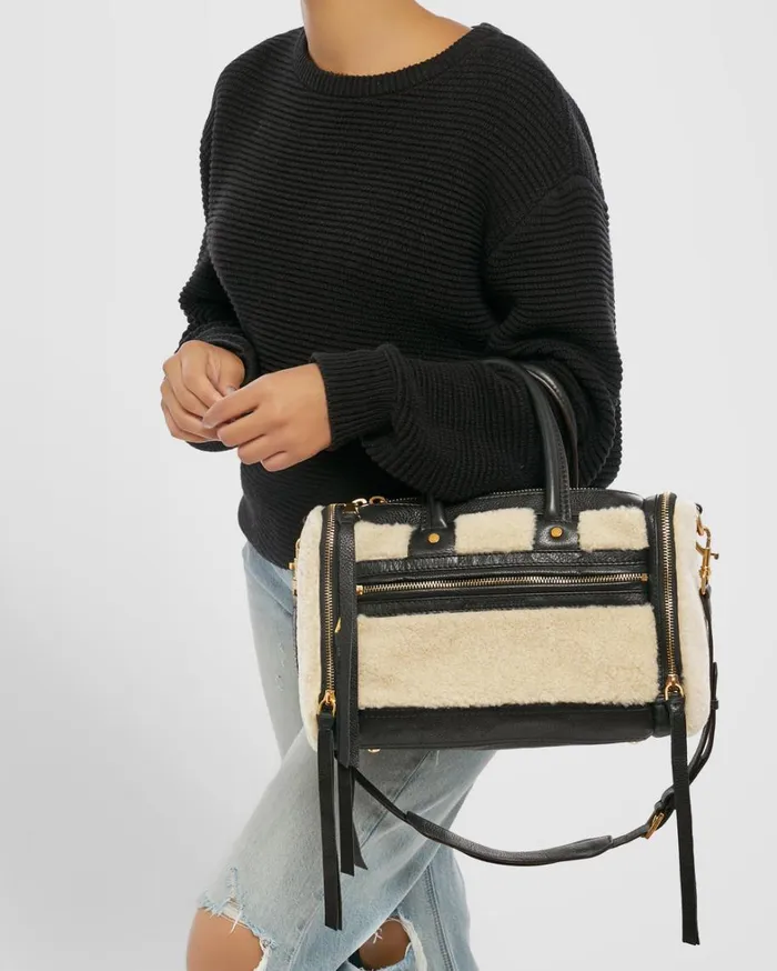 Aimee Kestenberg Satchels Women CarGo Satchel Shearling