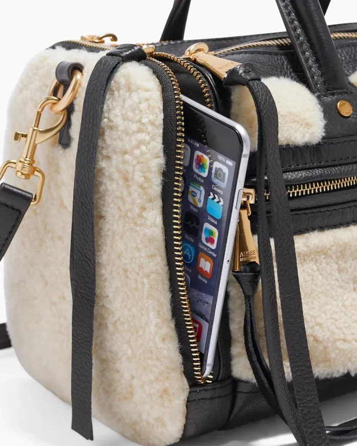Aimee Kestenberg Satchels Women CarGo Satchel Shearling