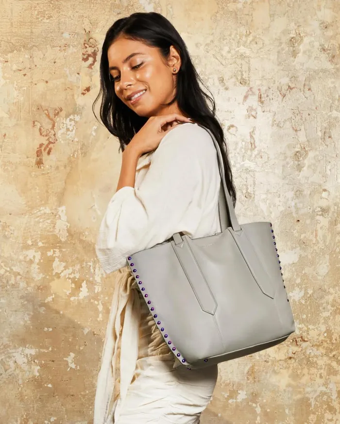 Aimee Kestenberg Tote Bags Women Busy Bee Unlined Tote Elephant Grey