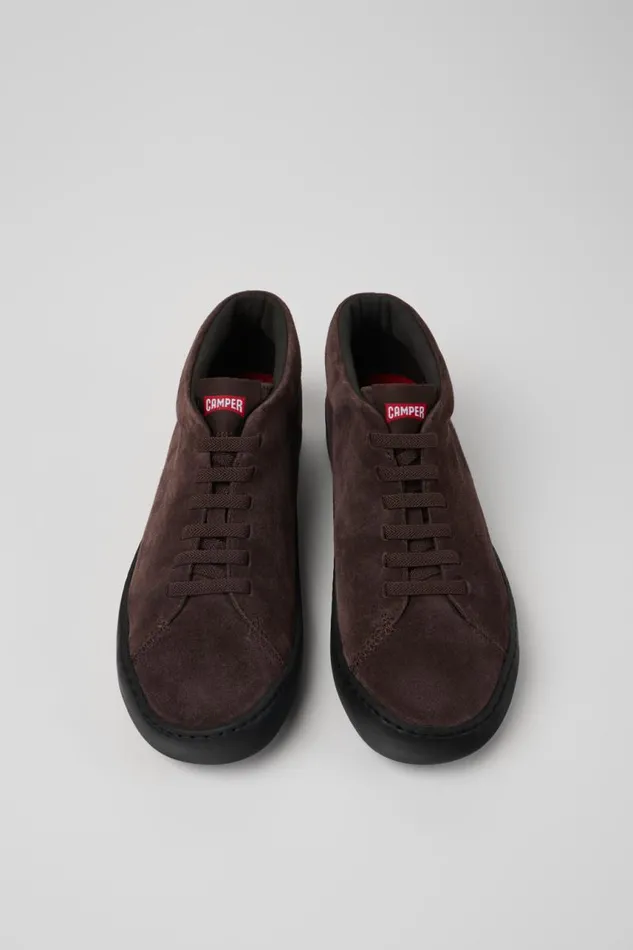 Ankle Boots Men Camper Peu Touring Brown Nubuck Sneakers Ankle Boots Men Camper Peu Touring Brown Nubuck Sneakers