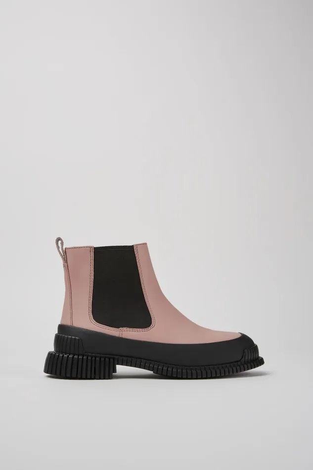 Ankle Boots Women Camper Pix Pink And Black Leather Chelsea Boots Ankle Boots Women Camper Pix Pink And Black Leather Chelsea Boots