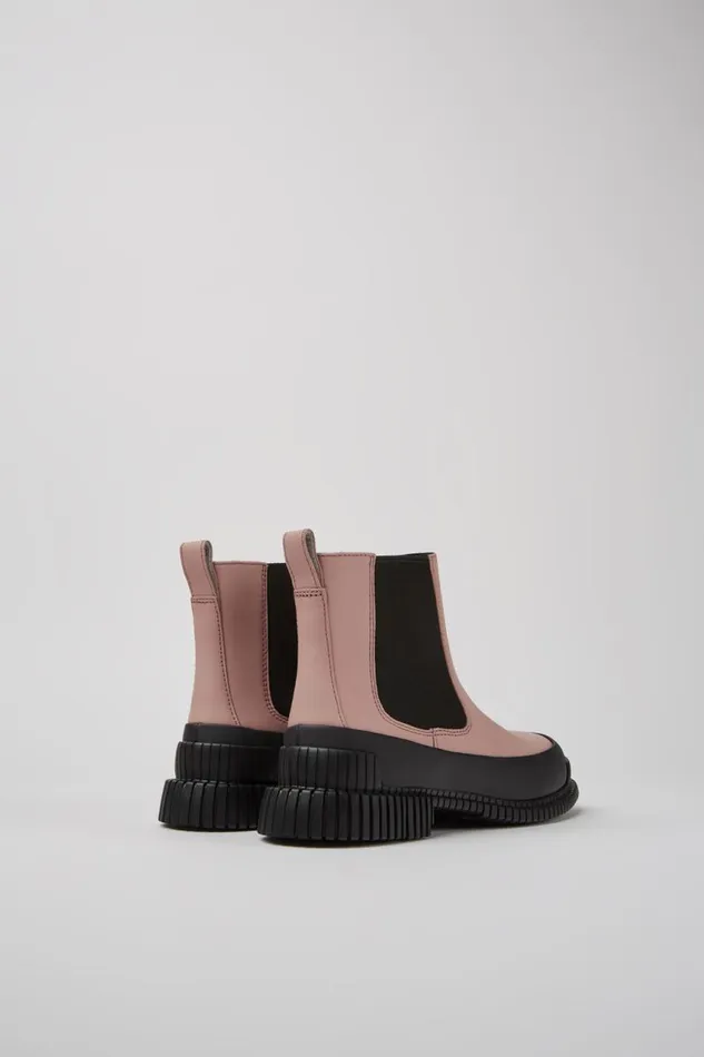 Ankle Boots Women Camper Pix Pink And Black Leather Chelsea Boots Ankle Boots Women Camper Pix Pink And Black Leather Chelsea Boots