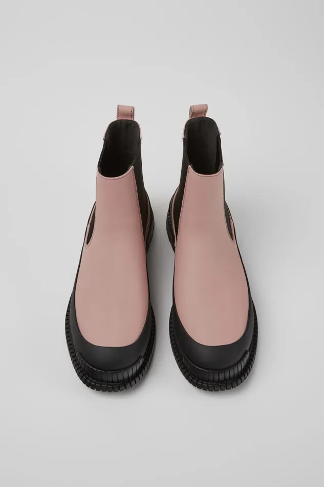 Ankle Boots Women Camper Pix Pink And Black Leather Chelsea Boots Ankle Boots Women Camper Pix Pink And Black Leather Chelsea Boots