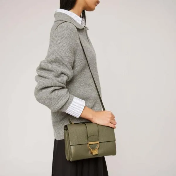 Arlettis Laurel Green Women Coccinelle Shoulder Bags Arlettis Laurel Green Women Coccinelle Shoulder Bags