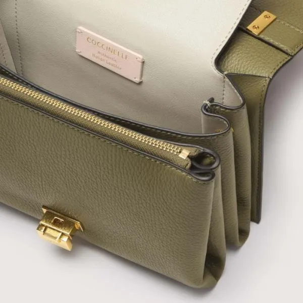 Arlettis Laurel Green Women Coccinelle Shoulder Bags Arlettis Laurel Green Women Coccinelle Shoulder Bags
