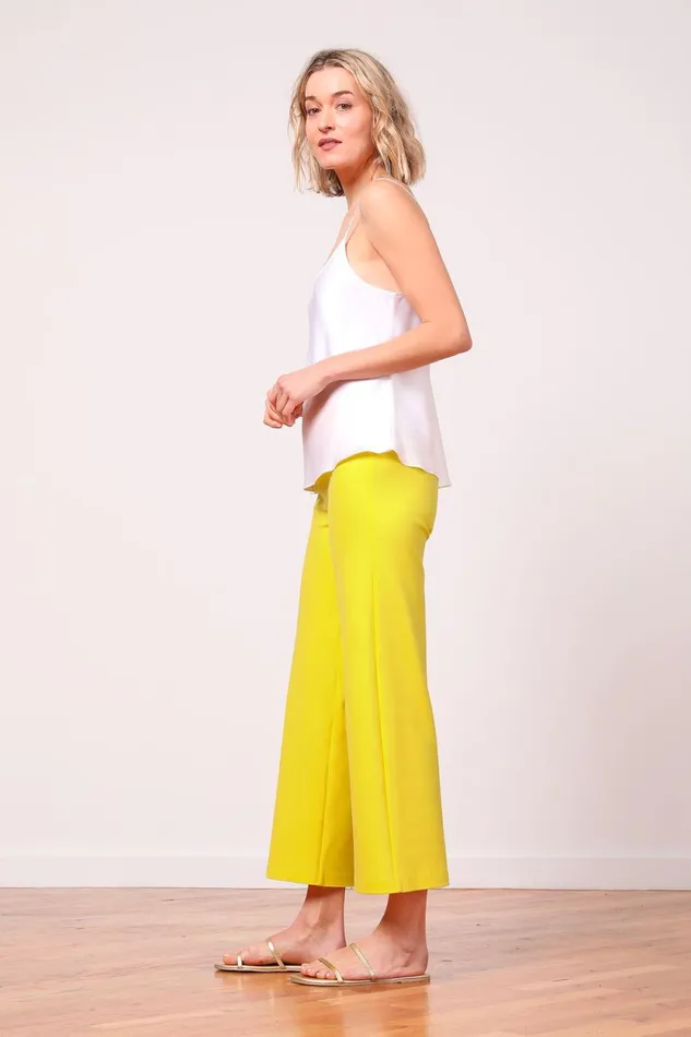 Avenue Montaigne ALEX Freedom Yellow Women Pants Avenue Montaigne ALEX Freedom Yellow Women Pants